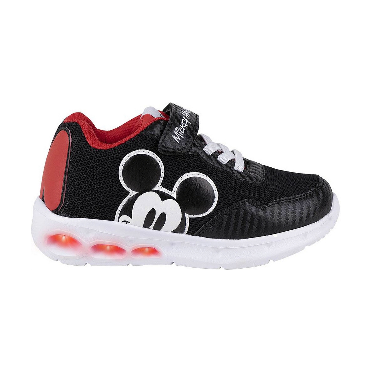 LED Træningssko Mickey Mouse Sort